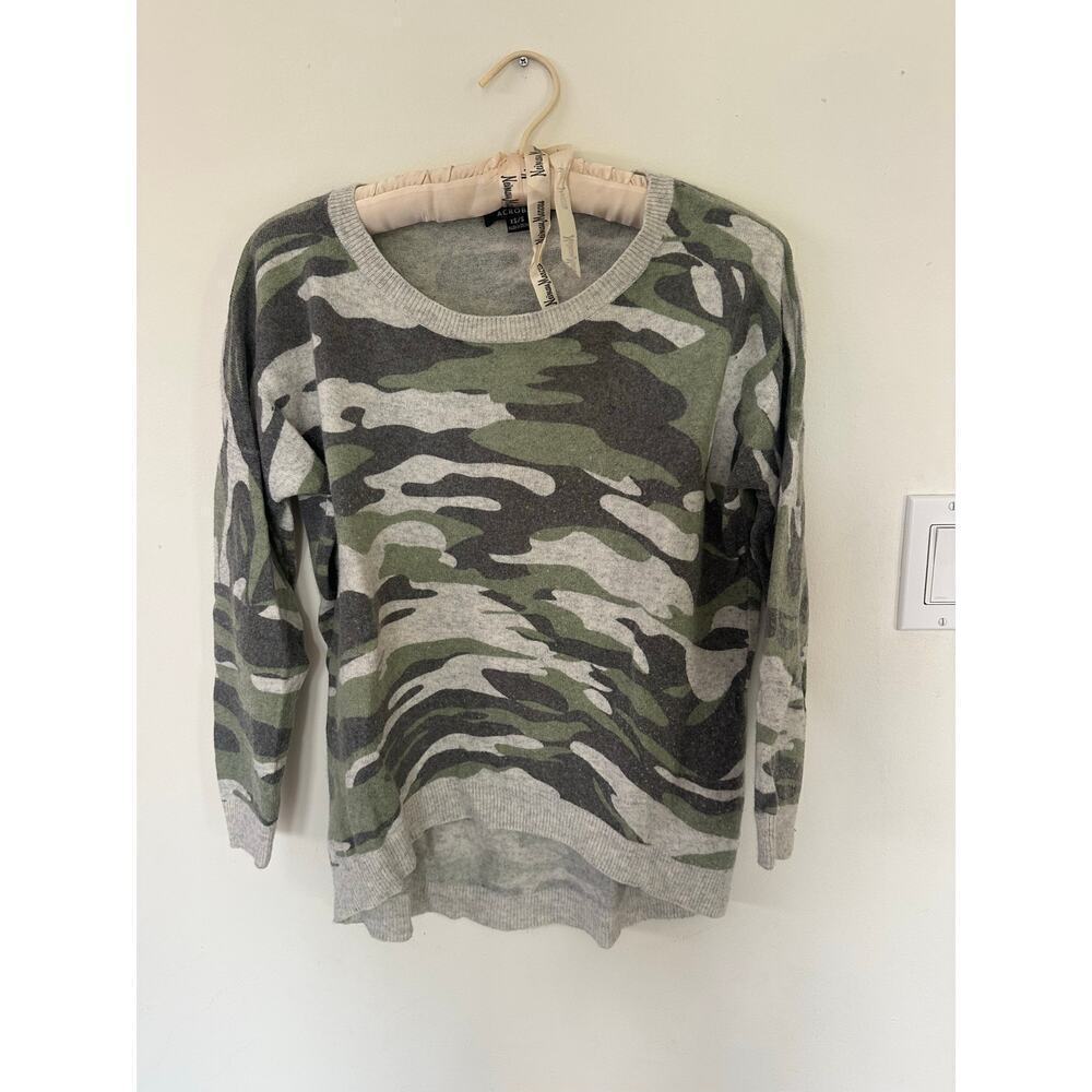 Acrobat Camo Wool/Cashmere Mix Sweater Xs/s
